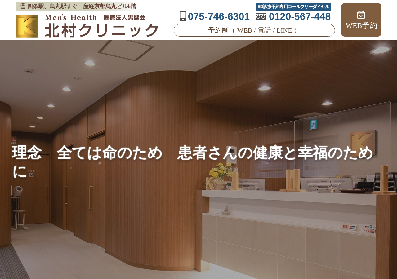 北村クリニック 公式サイトTOPページ