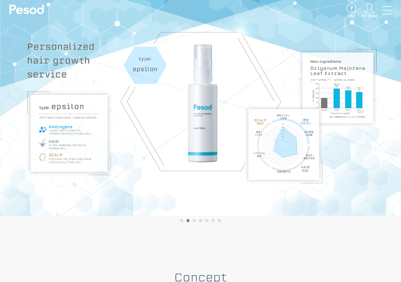 Pesod(ペソッド)公式サイト