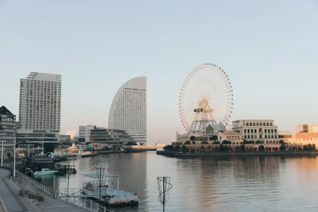 横浜みなとみらいの景色